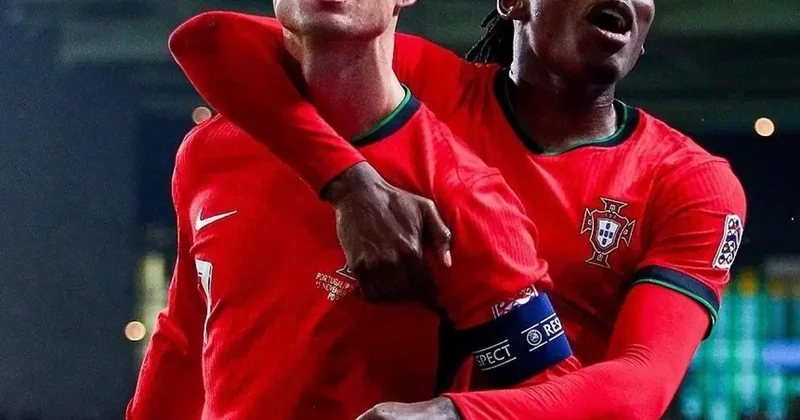 Rafael Leao Cristiano Ronaldo nun formasını aldı!
