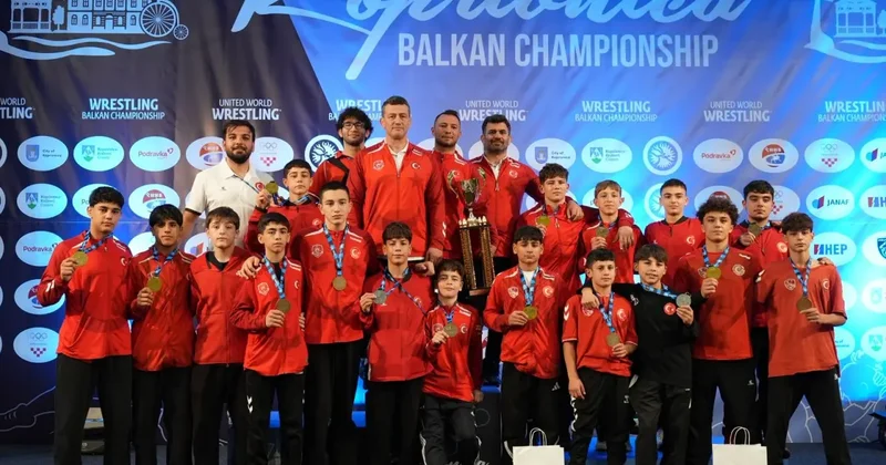 Tam 45 madalya kazandık! Milli Takımımız, Balkan şampiyonu