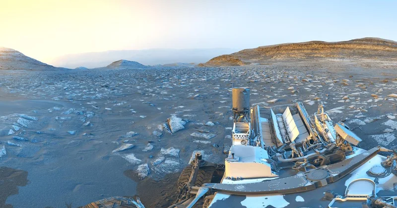 Curiosity, Mars taki 5.000inci gününü renkli fotoğrafla kutladı
