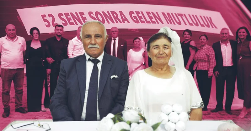 Amasya da 52 sene sonra gelen mutluluk