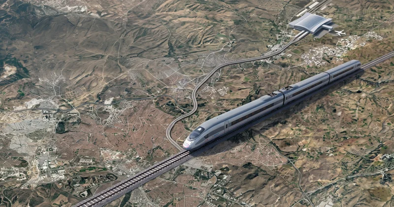 36 kilometre uzunluğunda 12 istasyonlu yeni hat geliyor: Tren garı ile havalimanını birbirine bağlayacak Sözcü Gazetesi