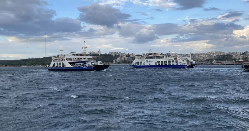 Fırtına nedeniyle Gökçeada ve Bozcaada seferleri iptal edildi