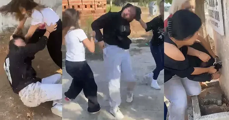 Çeşmede ıslatıp, yerde sürükleyerek darbettiler; liseli kızlar akran zorbalığını kaydettirdi