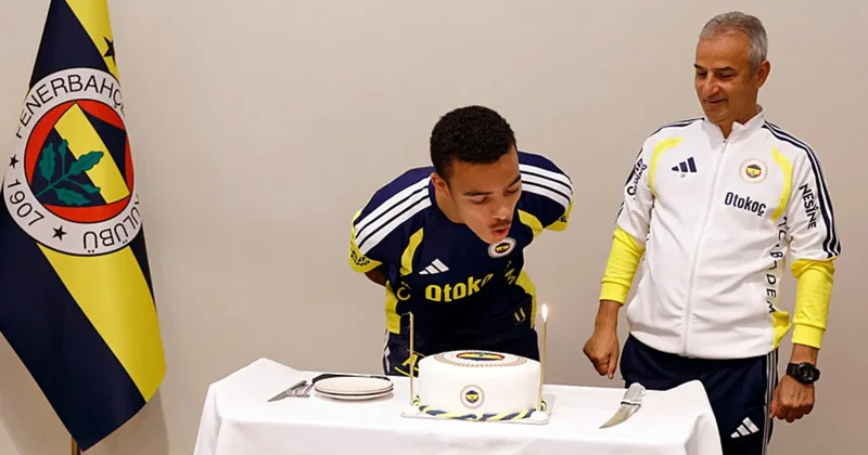 Fenerbahçe de Mason Greenwood’un doğum günü kutlandı