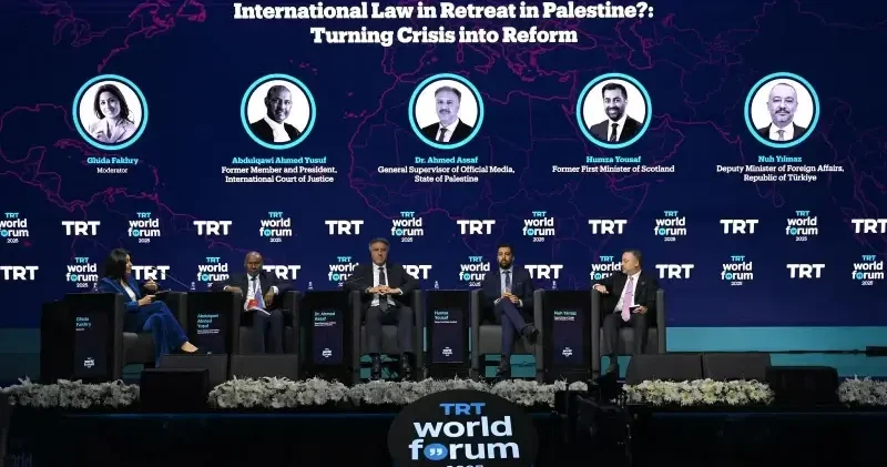 TRT World Forum’da Filistin meselesi ve küresel adalet krizi tartışıldı Gündem Haberleri