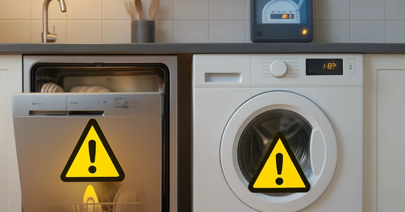 Bulaşık ve çamaşır makinenizi bu saatlerde çalıştırmayın: İşte nedeni Sözcü Gazetesi