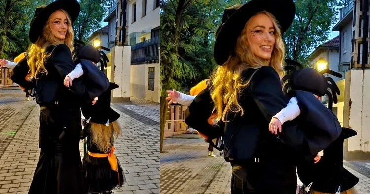 Boşanıp hayatı dağılınca Avrupa ya taşınmıştı... Üç çocuğu var, üçünün de babası gizli... Minikleriyle mutluluk pozu