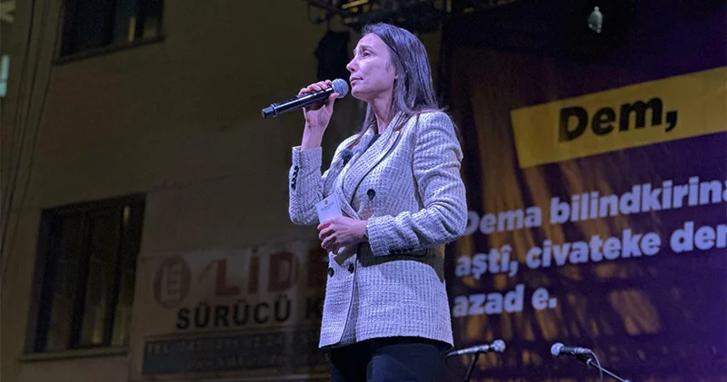 DEM Parti Eş Genel Başkanı Hatimoğulları: Yasal süreci gerektirmeyen somut adımlar atılmalıdır