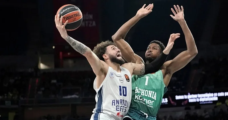 Basketbol Avrupa Ligi: Anadolu Efes, Baskonia ya mağlup!