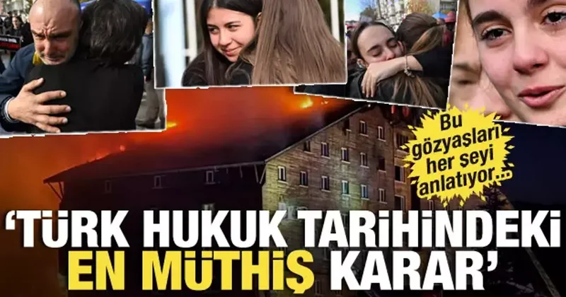 Kartalkaya da 11 sanığa yanan 34 çocuk için 34 er kez müebbet hapis cezası!