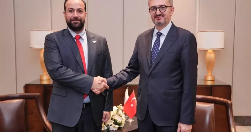 İletişim Başkanı Duran, Suriye Enformasyon Bakanı ile görüştü