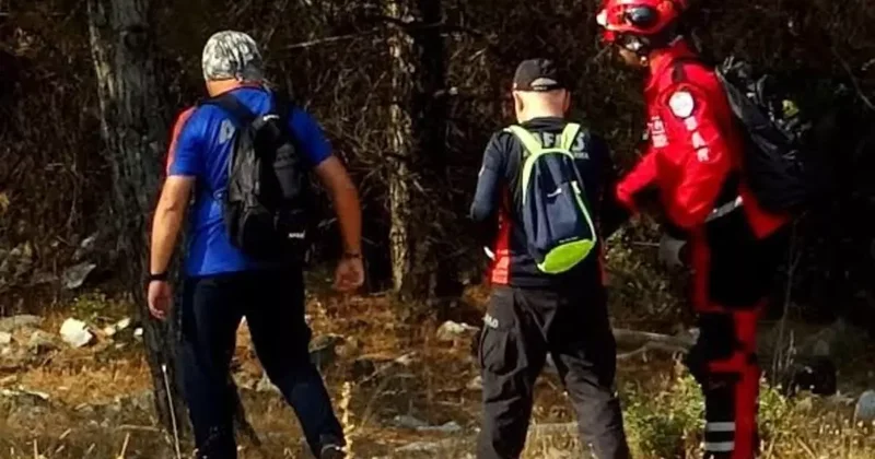 Doğa yürüyüşüne çıktı, ormanlık alanda mahsur kaldı