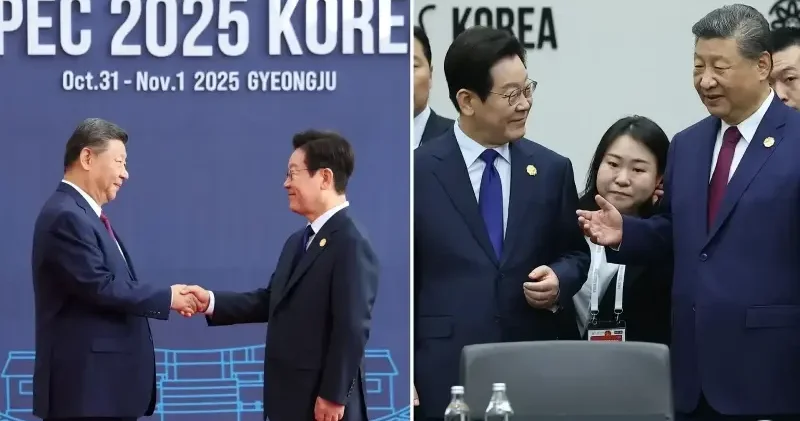 Çin ve Güney Kore liderleri APEC Zirvesi nde bir araya geldi Asya Haberleri