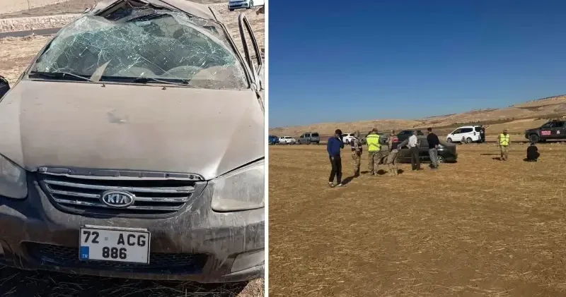 Siirt’te otomobil takla attı: Camdan fırlayan çocuk hayatını kaybetti Siirt Haberleri