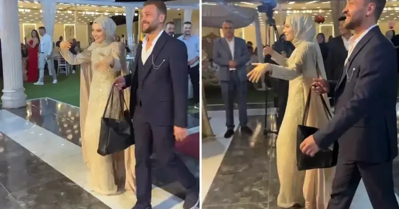 Yaptıkları hareketle, düğünün önüne geçmeyi başardılar