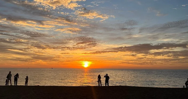 Hatay da gün batımı kartpostallık görüntüler oluşturdu Sözcü Gazetesi