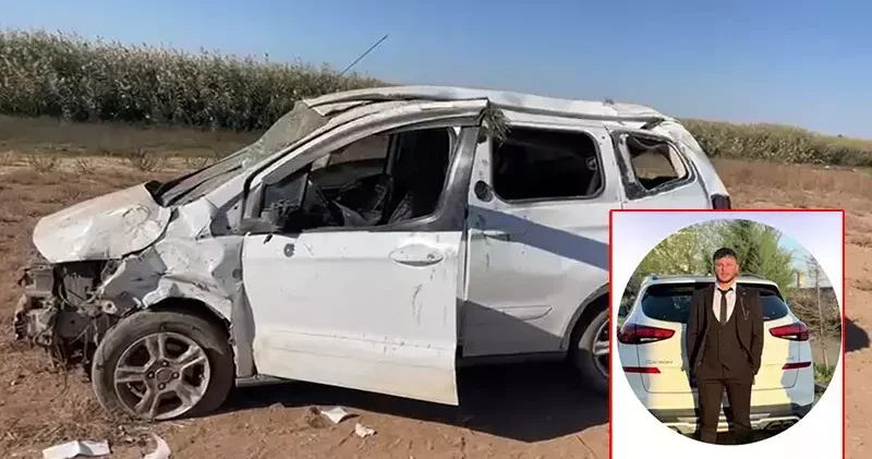 Hafif ticari araç ile çarpışan motosikletteki Mustafa da kurtarılamadı