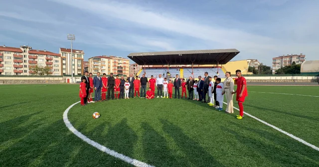 Dönüşümün başladığı Kore Mahallesi nde gençler futbol maçında buluştu Tekirdağ Haberleri