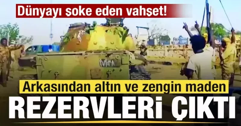 Dünyayı şoke eden vahçet! Arkasından altın ve zengin maden rezervleri çıktı