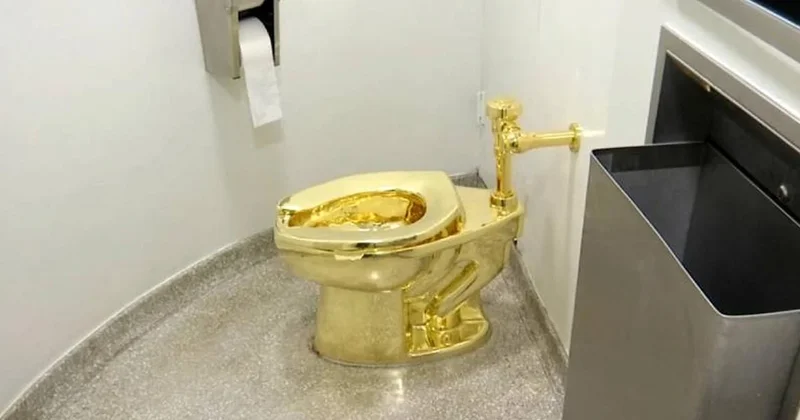 Altın Klozet Amerika servet değerinde Sözcü Gazetesi