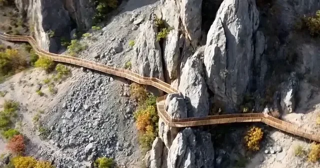 Yozgat’ın saklı cenneti: Kazankaya Kanyonu doğaseverlerin yeni adresi VİDEO İZLE