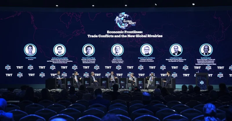 TRT World Forum 2025 te dünyadaki ticaret çatışmaları ele alındı