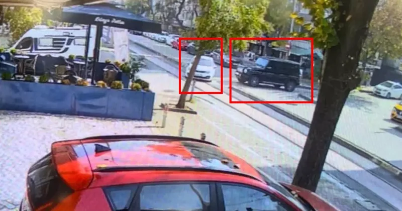 Yer Bursa... 15 milyonluk cipe çarpmamak için tatlıcı dükkanına daldı!