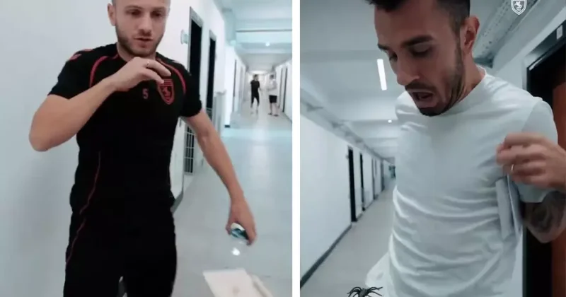 Yok böyle şaka! Samsunsporlu oyuncular kutuyu açtıkları anda hayatının şokunu yaşadılar