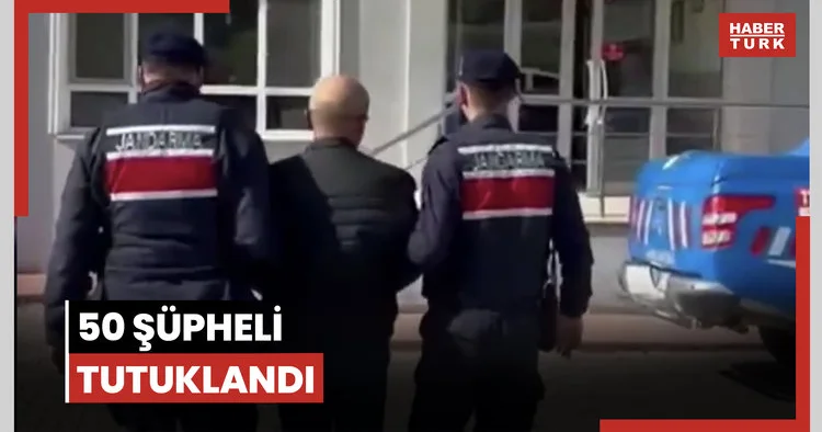 FETÖ ye yönelik 31 ildeki operasyonlar sonucu 50 şüpheli tutuklandı