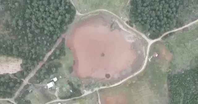 Geçen yıl tankerle kurtarılmıştı: Manisa nın doğal güzelliği sülüklü göl tamamen kurudu VİDEO İZLE