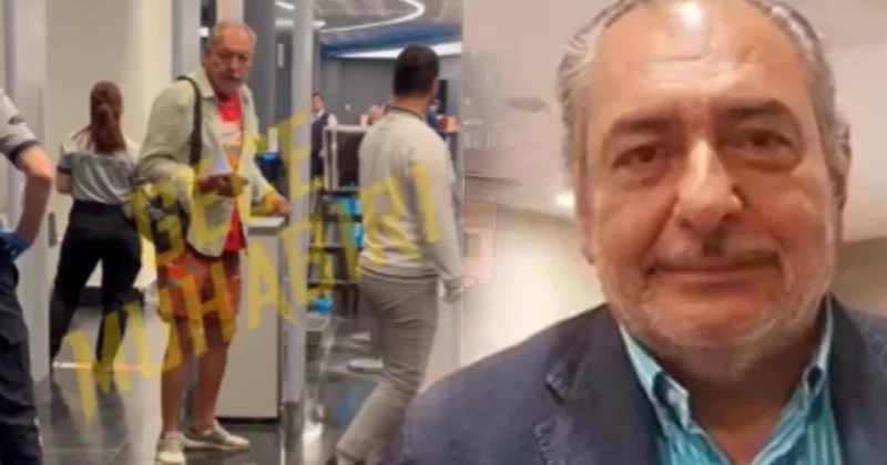 Reha Muhtar havalimanında ortalığı birbirine kattı Sözcü Gazetesi