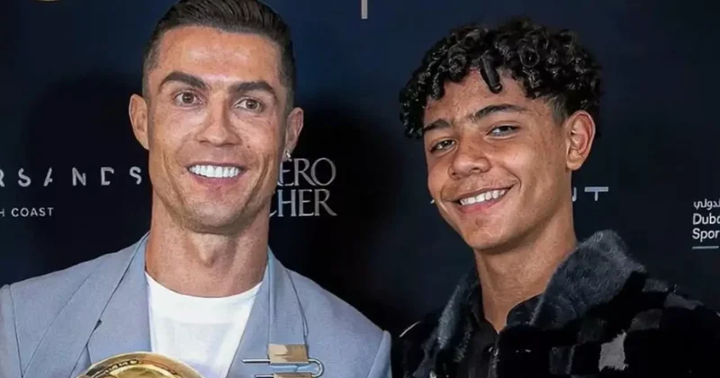Ronaldo’nun oğlu Junior, Türkiye yi sevdi! İlk gol sevincini yaşadı