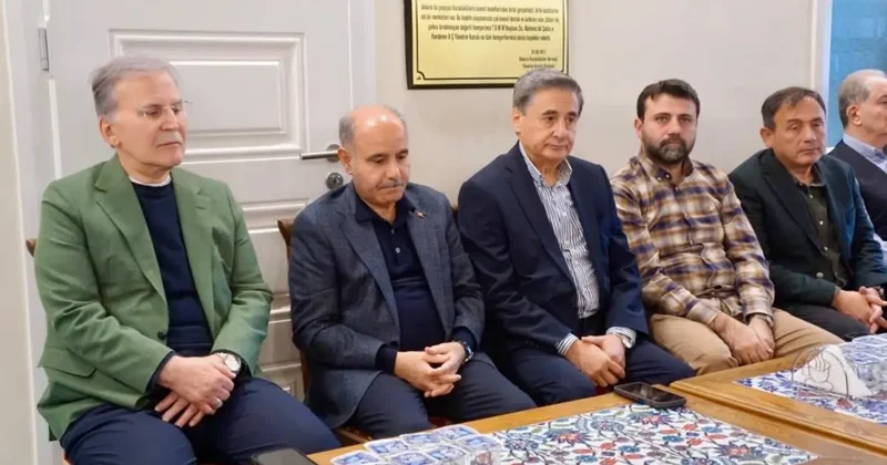 Ankara’da Abdullah Şahin için taziye programı düzenlendi