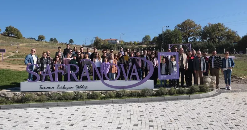 Safranbolu da Anadoludakiler etkinliği! Mucizevi bitki safranın hasadında İmece Ağı renkli görüntüler oluşturdu