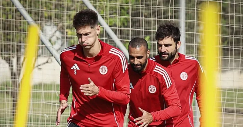 Antalyaspor, Eyüpspor maçının hazırlıklarını sürdürdü