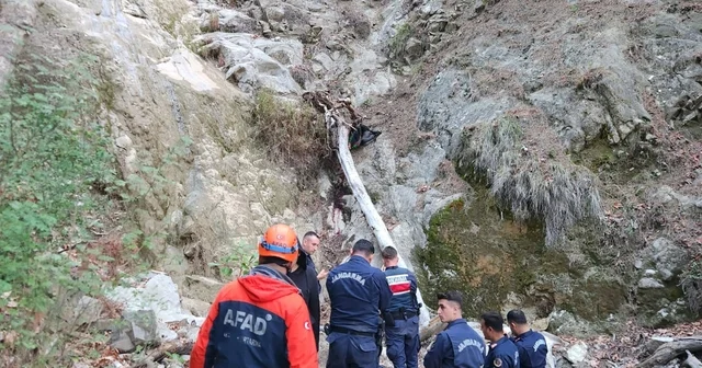Kayıp olarak aranan Miraç uçurum dibinde ölü bulundu Kahramanmaraş Haberleri