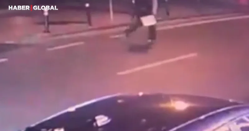 Yeşilçam oyuncusu Engin Çağlar ı ölüme götüren kazanın görüntüleri ortaya çıktı