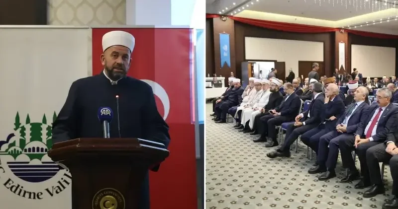 Karadağ İslam Birliği Başkanı Feyziç: Karadağ Türklere karşı haksız işler yapıyor Edirne Haberleri