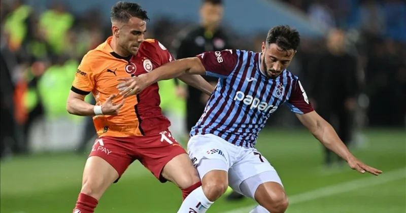 Skandallardan çok yorulduk! Şimdi futbol zamanı (Galatasaray Trabzonspor maçı muhtemel 11) Sözcü Gazetesi