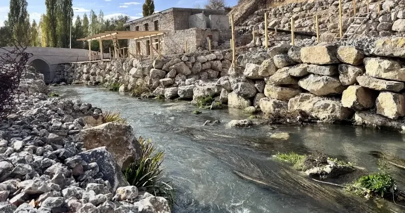 Restore edilen 100 yıllık değirmenin çarkı turizm için dönecek Gündem Haberleri