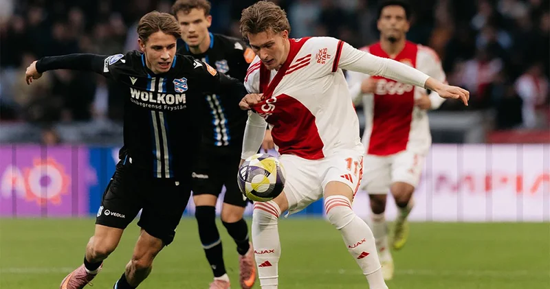 Galatasaray ın rakibi Ajax, Heerenveen e diş geçiremedi