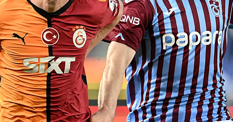 Süper Lig de dev maç: Galatasaray Trabzonspor