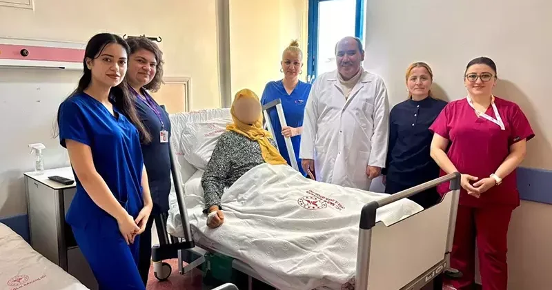 Ordu da hastanın karnından 5 kiloluk kitle çıkarıldı