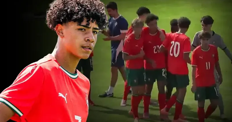 Cristiano Ronaldo nun oğlu ilk golünü Türkiye de attı! Fanatik Spor Haberleri Video