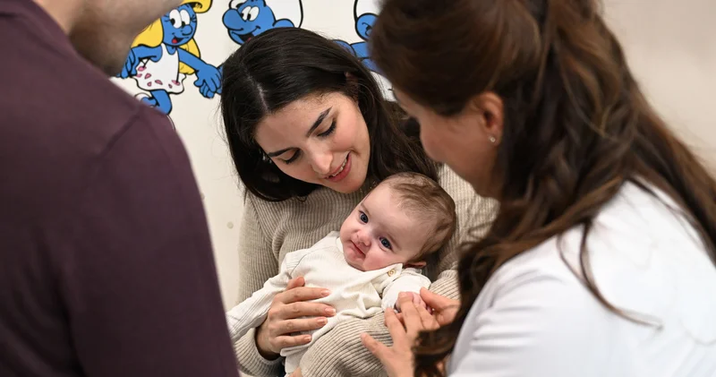 Anne karnında kalp yetmezliği teşhisi konulan bebek akıllı çorapla izleniyor Sağlık Haberleri