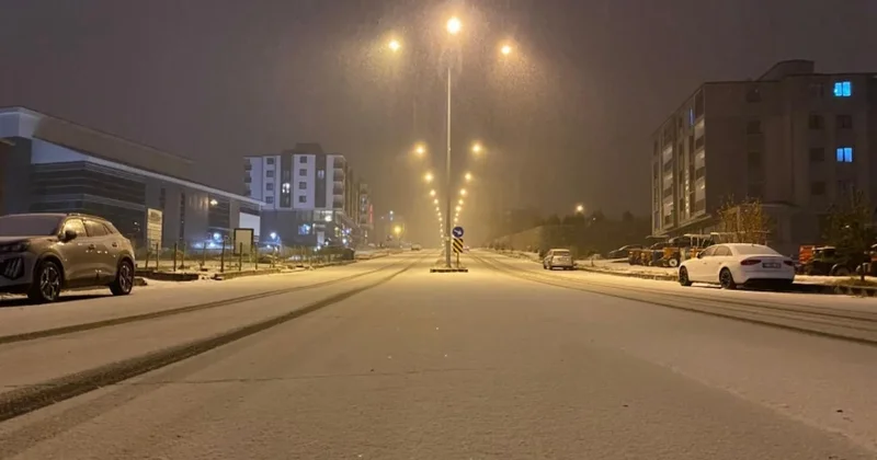 Mevsimin ilk karı yağdı, Ardahan beyaza büründü Sözcü Gazetesi