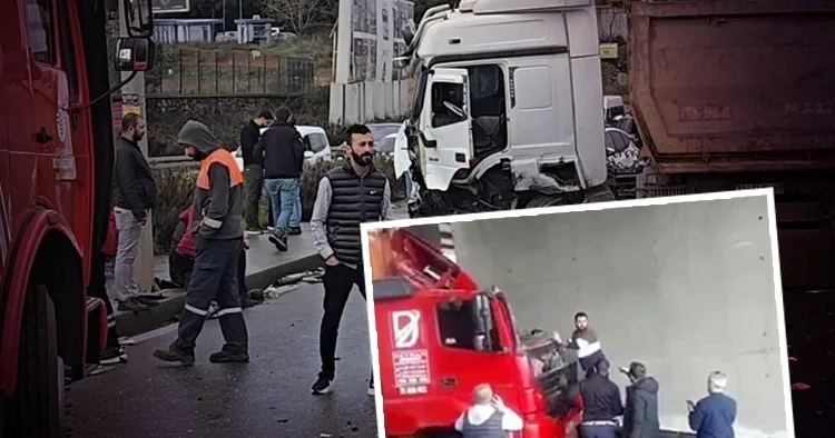 İstanbul da yağış kazaları beraberinde getirdi! İki farklı noktada feci kaza: 2 ölü