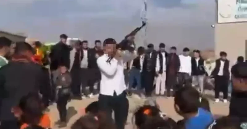 Şanlıurfa’da düğünde uzun namlulu silahla havaya ateş açtı