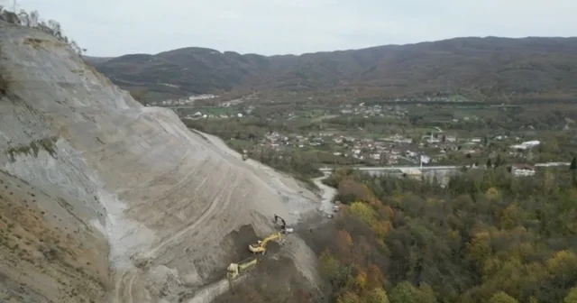 Kaynaşlı da heyelan sonrası hızlı çözüm Düzce Haberleri