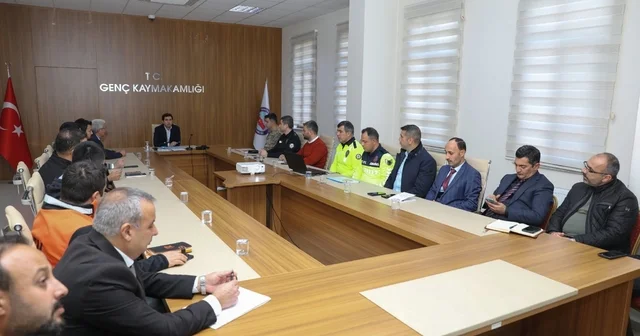 Genç te kış tedbirleri ele alındı Bingöl Haberleri